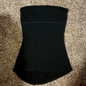 Open Back Strapless Top